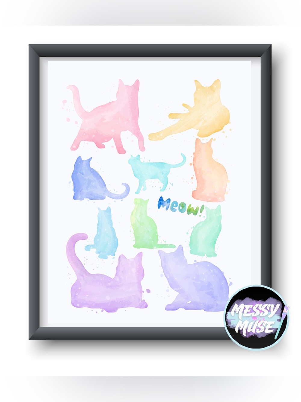 8.5x11 Wall Art Print | Handmade Home Decor | Ready to Frame Art Print